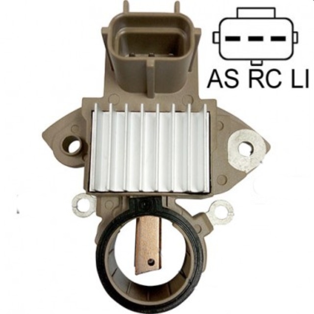 Voltage Regulator with Brushes for Mitsubishi A002TX2681