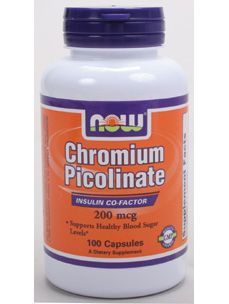 Chromium Picolinate 200 mcg 100 caps