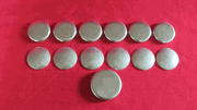 1936-1948 CADILLAC STEEL FREEZE PLUG SET 13 PIECES 