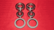 1939 & 1940 CADILLAC & LASALLE FRONT INNER AND OUTER WHEEL BEARING AND SEAL SET NEW