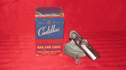 1942, 1946, 1947 CADILLAC ACCESSORY LOCKING GAS CAP NEW OLD STOCK READY TO SHIP