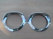 1954 & 1955 CADILLAC HEADLIGHT BEZELS EXCELLENT ORIGINAL 