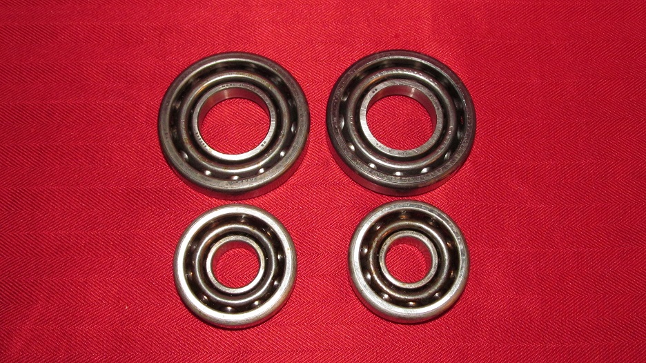 1958 & 1959 CADILLAC FRONT INNER AND OUTER WHEEL BEARINGS NEW OLD STOCK SET