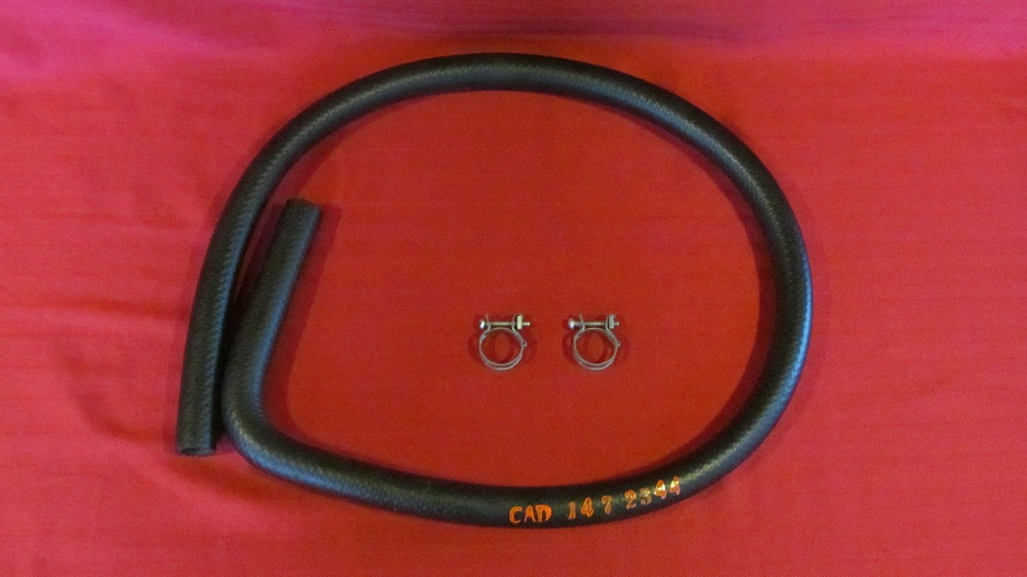 1959 Cadillac 1962 Cadillac Molded Heater Hose 3/4 " and Clamps Set