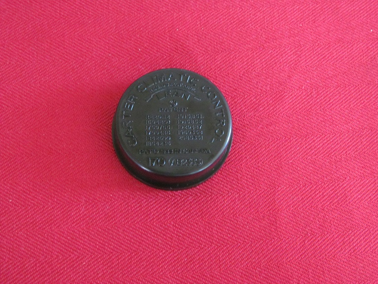 Carter Carburetor Choke Cover Kit (Carter Logo)