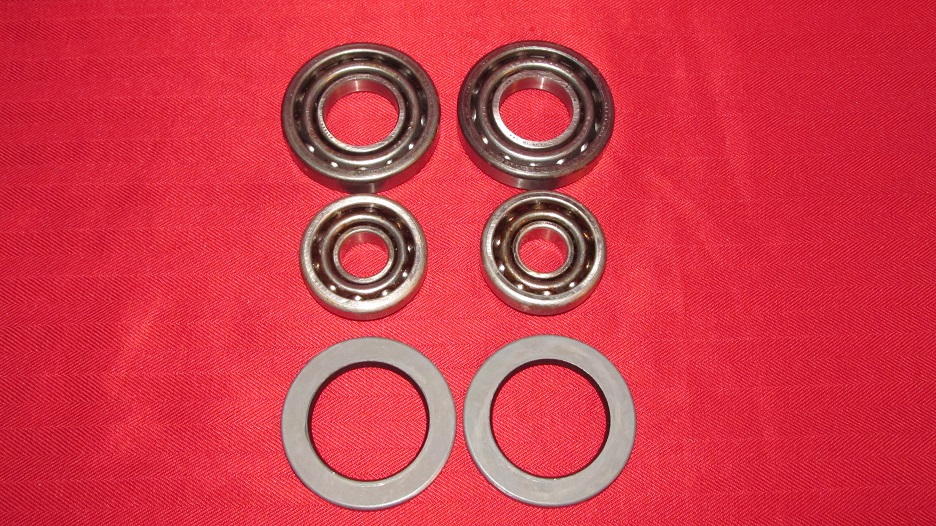 1958 & 1959 CADILLAC FRONT INNER AND OUTER WHEEL BEARING & SEAL SET NEW