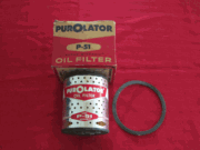 VINTAGE PUROLATER 1936-1959 CADILLAC & LASALLE OIL FILTER ELEMENT 
