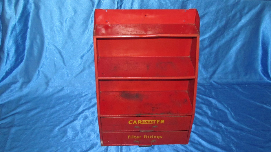 Vintage Carter Carburetor Parts Display SOLD