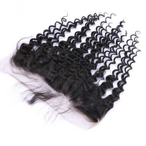 Deep Curl Brazilian 13x4 Lace Frontal