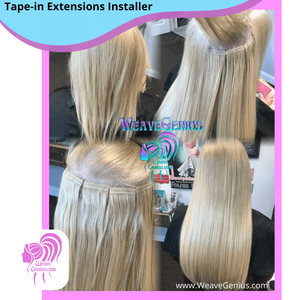 Tape Extensions Install Deposit