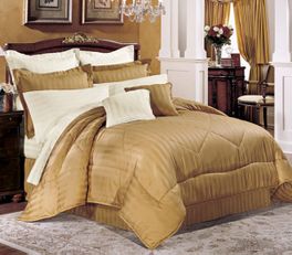 10-PC Duvet comforter cover set-queen