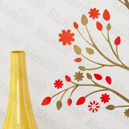 Abstract Flower - Wall Decals Stickers Appliques Home Dcor