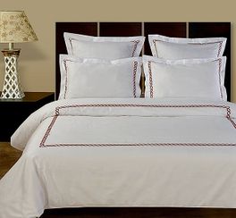 Amy Embroidered 10PC Egyptian cotton Bed in A Bag(Queen Size)
