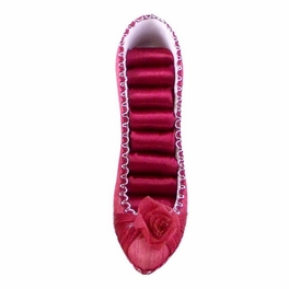 Beautiful Shoe Ring Display Rose Red