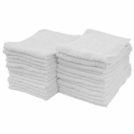 BLANCHO BEDDING Bathroom Hand Towel Set 18PC Bedroom 100% Cotton 17 In x 35 In High Quality Hotel Towel Set Outdoor White Color