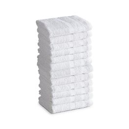 BLANCHO BEDDING Bathroom Hand Towel Set 18PC Bedroom 100% Cotton 17 In x 35 In High Quality Hotel Towel Set Outdoor White Color