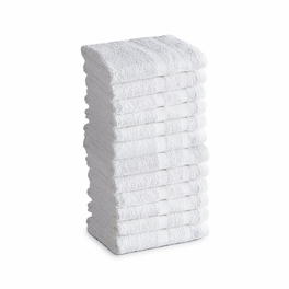 BLANCHO BEDDING Bathroom Hand Towel Set 18PC Bedroom 100% Cotton 17 In x 35 In High Quality Hotel Towel Set Outdoor White Color