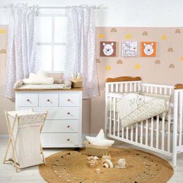 Disney Hi Pooh Cotton Baby Crib Bedding Set Collection (3PC + 1 x Diaper Bag)