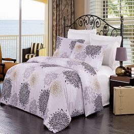 Fifi 100% Microfiber 3-Piece Duvet Cover Set Full-Queen Size