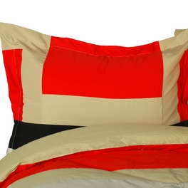[Home Prairie] Quilted Patchwork Down Alternative Comforter Set (Full/Queen Size)
