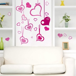Love Embrace - Wall Decals Stickers Appliques Home Decor