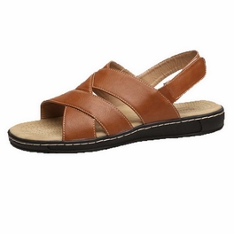 Mens Casual Sling Back Sandal TAN