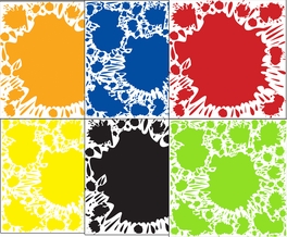 Paint Splats Room