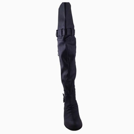 Womens Knee High Boots BLACK