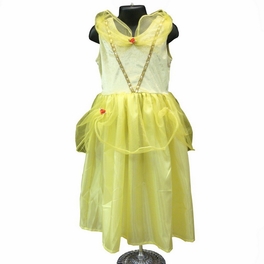 Yellow Beauty Girls 1-9 Sequence Mesh Occasion Dress