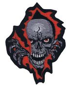 Lethal Threat RIP Skull Patch.