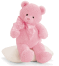 Baby Gund Sweetkins Small Teddy Bear in Pink  - 11"