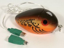 computer fishing lure Crawdad Fishing Lure Optical Mouse