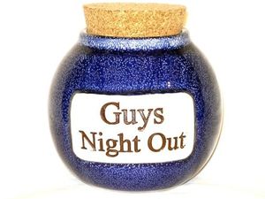 Guys Night Out Money Jar