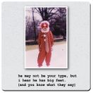 Mikwright Coasters - he may not be your type, but i hear he has big feet. (and you know what they say)