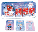 Rudolph 3 in 1 Card Game Set