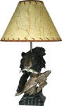 Rustic Bear Table Lamp