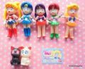Bandai Gashapon Toys 1993 : Sailor Moon R : Sweet Sailor - Full Set of 7 Figures (GOOD CONDITION)