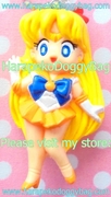 Vintage Bandai Gashapon Toys : Sailor Moon R Sailor Swing - Sailor Venus Figure (1993) 