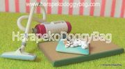 Glico Toys : Time Slip : Miniature Retro National Vacuum Cleaner & Sleepy Cat Set   