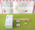 Glico Toys : Time Slip : Miniature White Refrigerator & Watermelon Set Glico Toys : Time Slip : Miniature White Refrigerator & Watermelon Set