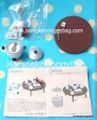 Glico Toys : Time Slip : Miniature Retro Dinner Table & Rice Cooker Set (OPENED SET) 