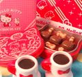 Gourmet de Kitty : Hello Kitty #3 Gift - Miniature Chocolate Gift Box (RED) 