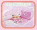 Takara Miniature Toys : Hello Kitty - Gourmet de Kitty Mini Food Sample (2006) Pink Version #9 - Miniature Japanese Sweet Chocolate Gift Time