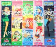 Japanese Anime : Clamp : Magic Knight Rayearth Sega/Amada Sticker Set : Alcyone (MEDIUM GOOD CONDITION)