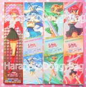 Japanese Anime : Clamp : Magic Knight Rayearth Sega/Amada Sticker Set : Hikaru Shidou (MEDIUM GOOD CONDITION)