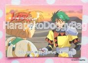 Meiji Promo Item : Magic Knight Rayearth : Mini W Seal / Sticker : Fuu & Ferio (NEAR EXCELLENT CONDITION)