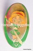 Tomy / Furuta Promo Item : Magic Knight Rayearth : Collection 2 : Metal Enamel Pin Badge - Fuu Hououji / Oval (NEAR EXCELLENT CONDITION)