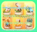 Kaiyodo Toys : Heidi Girl of the Alps Anime Bottle Cap Figure Collection - Full Set of 6 (2006)