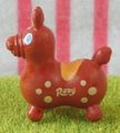 Miniature Rody Horse (SMALL) : Brown / Light Yellow (2004)