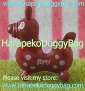 Miniature Rody Horse (SMALL) : Chocolate Brown / Pink Spots (2004)